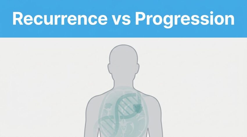 Recurrence, Progression, and Relapse in Plain English