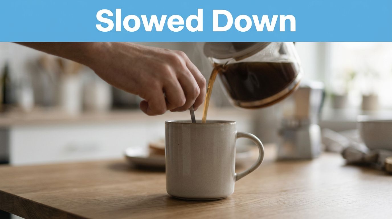 What Slowed Down