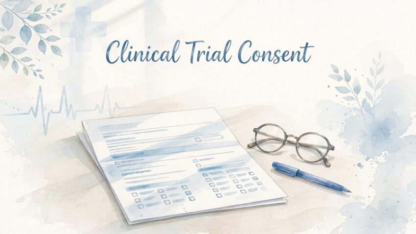 clinical trial consent form